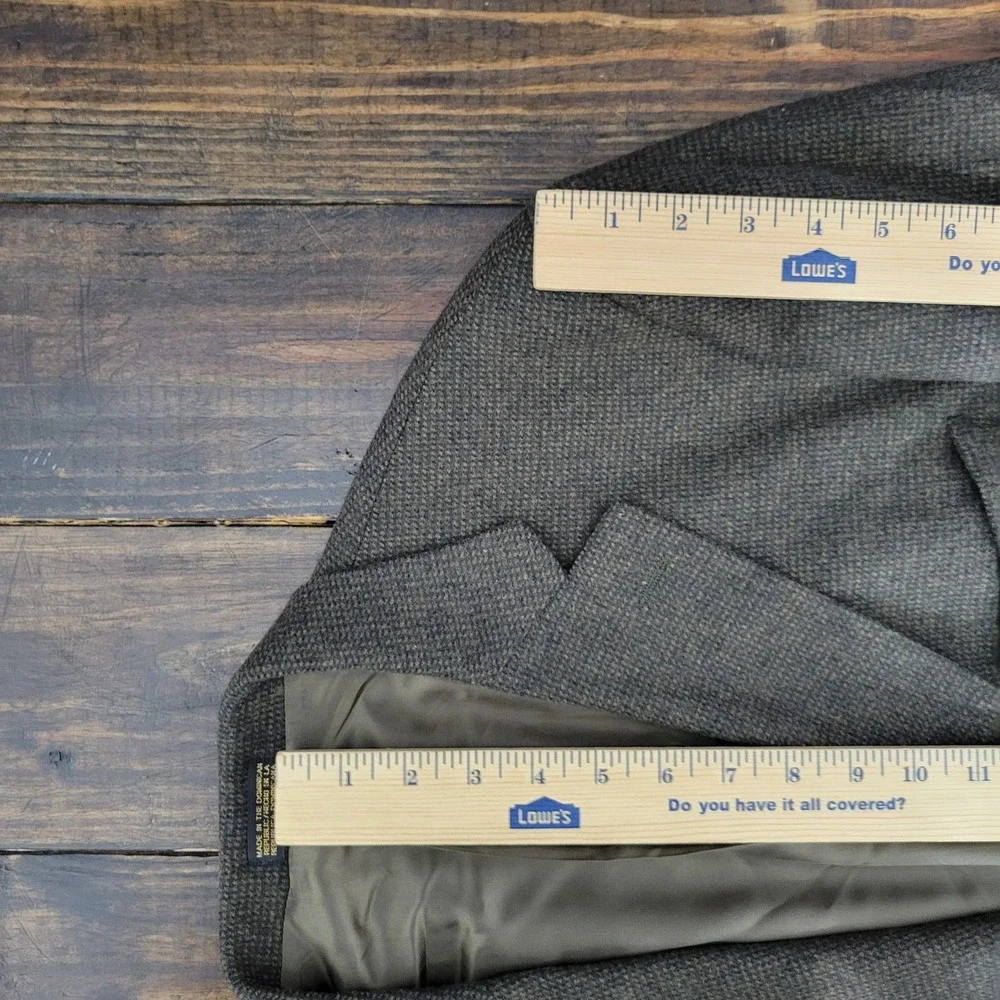 Stafford Men's Sport Coat Blazer Two Button Brown Wool Camel Nylon‎ BLend 42R